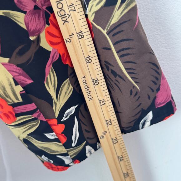 Cuccini Turbo Jacket Womens Large Floral Multicolor Full Zip‎ Hooded Windbreaker - Picture 8 of 10